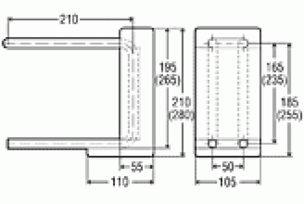 Raxofix-Heizkörperanschlussblock, 5397.6