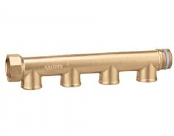 Caleffi Verteilerbalken, 1" Abgänge 1/2" IG 592