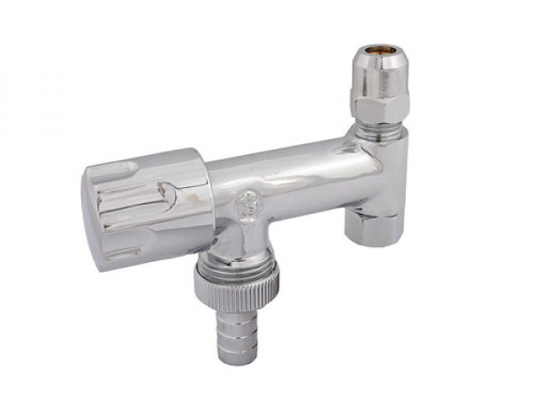Eckfix-Geräteventil für Eckventil 3/8"x10x3/4" 7121