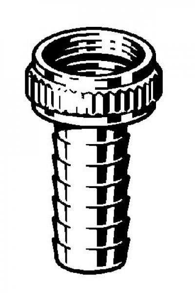 Viega Schlauchverschraubung 1819 in 1/2 Zoll x M22 x 1mm